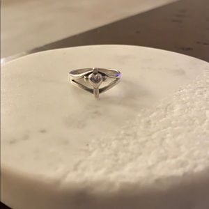 James Avery Cross with Heart Ring